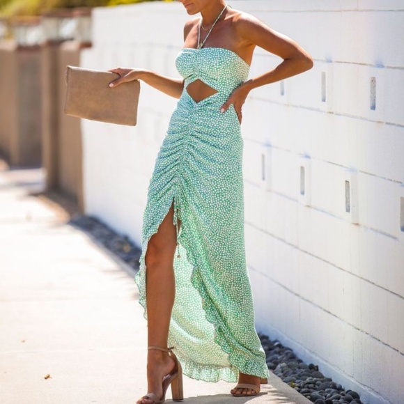 Skylar + Madison Cut Out Maxi Dress - Picture 1 of 5